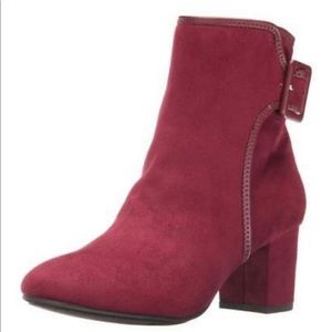 White Mountain Burgundy Bootie